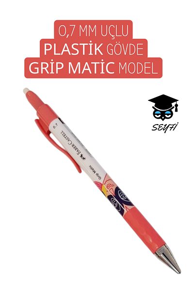SEYFİKİRTASİYE 0.7 mm Tip Plastic Body Matic Model