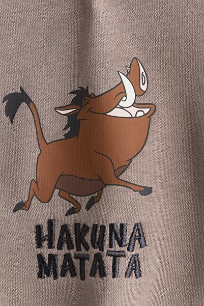 H&M Baskı Motifli Sweatshirt