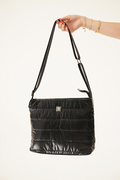 Riccon Lizkaala Women Shoulder and Arm Bag 00121871 Shiny Black