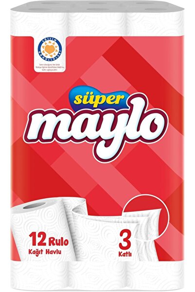 Braventa Collection مايلو 12 عبوة من المناشف الورقية