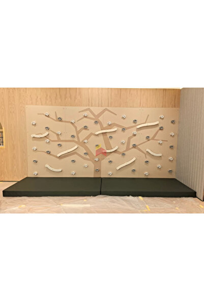 Home Decor Woodland Climbing Wall | Art Work | XL Climbing Wall | Crash Mattress