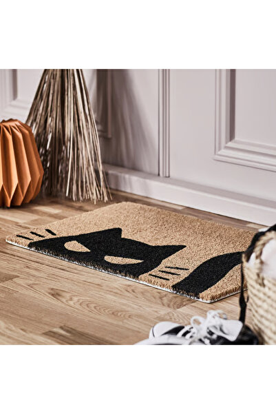 IKEA Kustfyr 40x60 cm Cat pisică Covoraș pentru ușă cu motiv bază anti-alunecare
