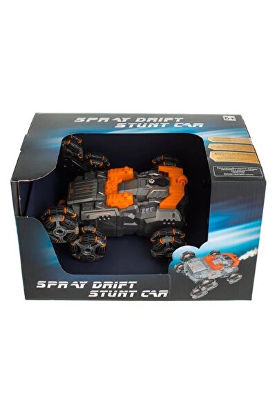 divendi-ro Aparat de cascadorii, alimentat cu baterii, cu 6 roți și fum, cu t...