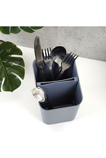 shumee Gray cutlery drainer