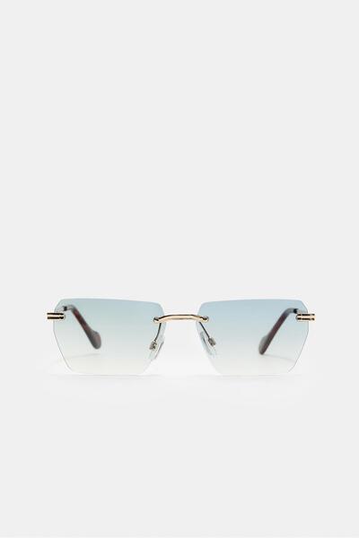 Stradivarius Rectangular frameless sunglasses