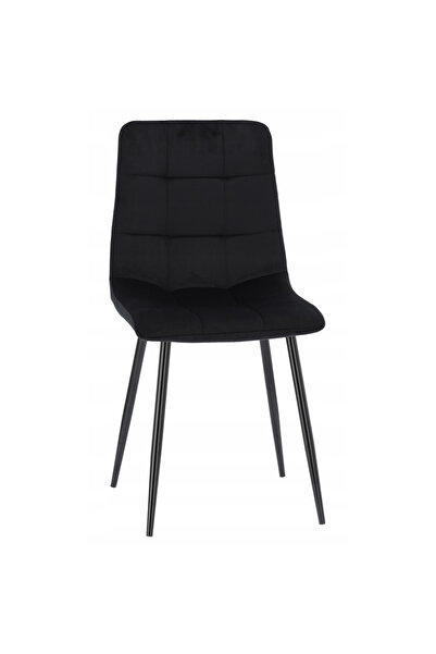 SERSIMO Πολυθρόνα σαλονιού με βελούδινη ταπετσαρία, καπιτονέ πλάτη, 44x54x89 ...