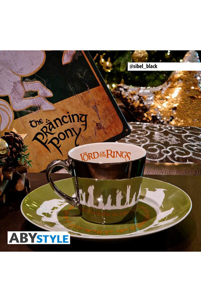 ABYstyle Lord of the Rings - Mirror Cup & Plate Set - Fellowship - Mmp004