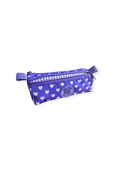 Polin Kaukko Pencil Bag, 9 Different Patterns, Zippered, Double Compartment