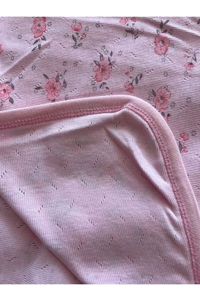 Seçkin Baby Floral Jacquard Single Layer Blanket 80*75 cm