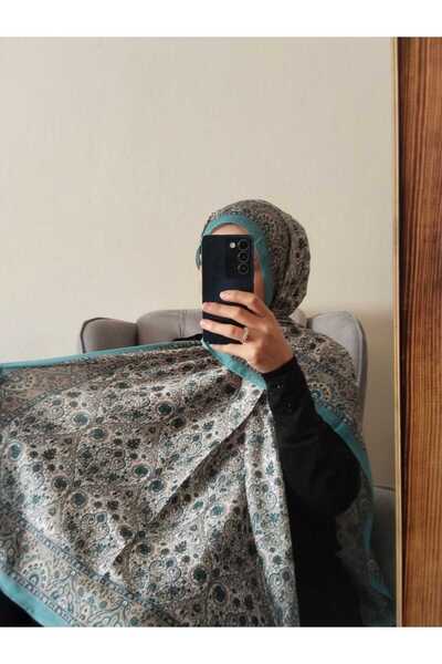 HAR-UM Ticaret Ethnic Pattern Retro Shawl
