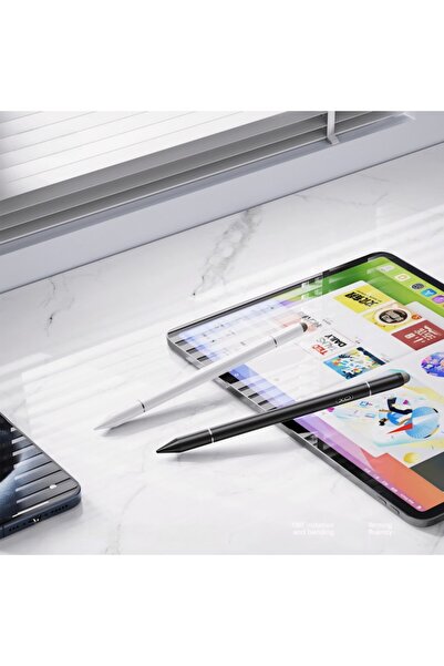 OEM 3 in 1 Capacitive Digital Pen with Interchangeable Tips and Magnetic Holder, Touchscreen Compatible
