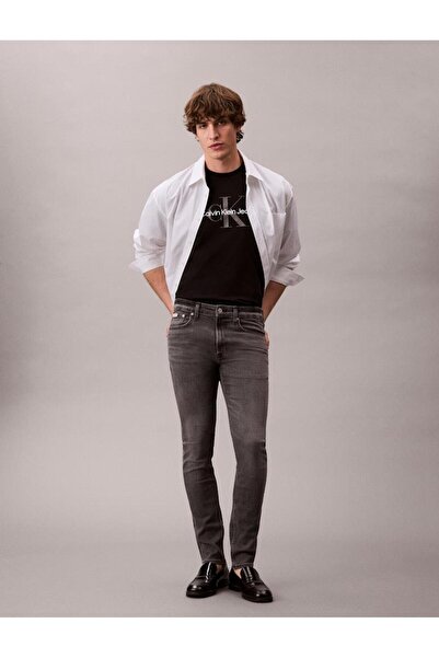Calvin Klein SLIM TUMBLED ROCK ECO COOL JEAN