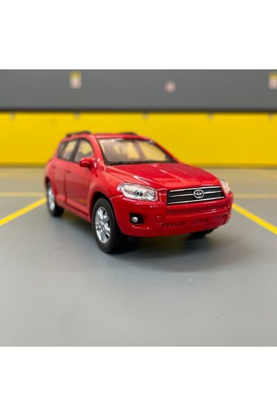 SCOWETTO تويوتا راف 4 1/36 مقياس دييكاست نموذج سيارة معدنية سحب قطرة سيارة لع...