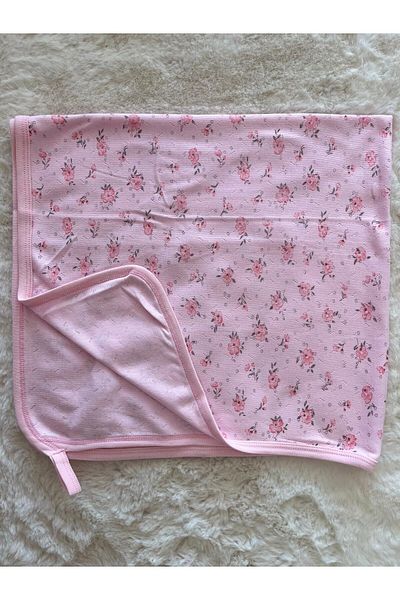 Seçkin Baby Floral Jacquard Single Layer Blanket 80*75 cm