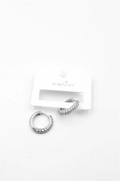 PRATİKOBA Ring stone earrings - silver