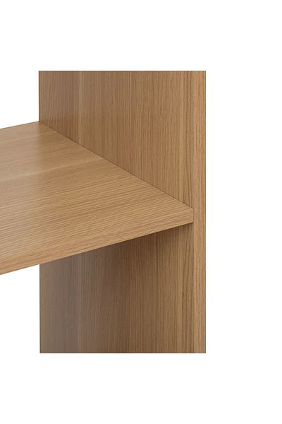 5FiveSmart 5Five Tasso 5-shelf bookcase, chipboard, 63x30x159 cm, beige