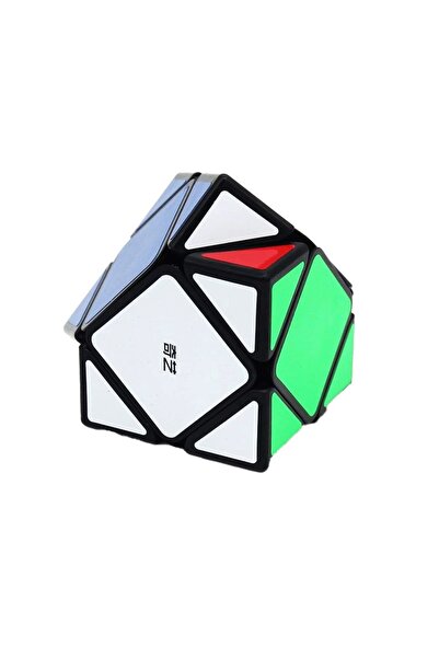 SDX Market Cub Magic 3x3x3, QiYi QiCheng A Skewb, SpeedCube, Negru, 300CUB