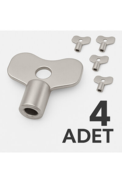 DESIPHON Radyatör Purjör Anahtarı – Petek Havlupan Hava Alma ve Purjör Açma K...