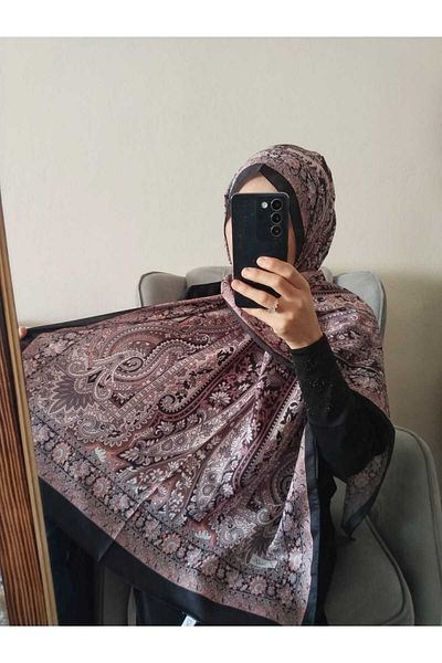 HAR-UM Ticaret Ethnic Pattern Retro Shawl
