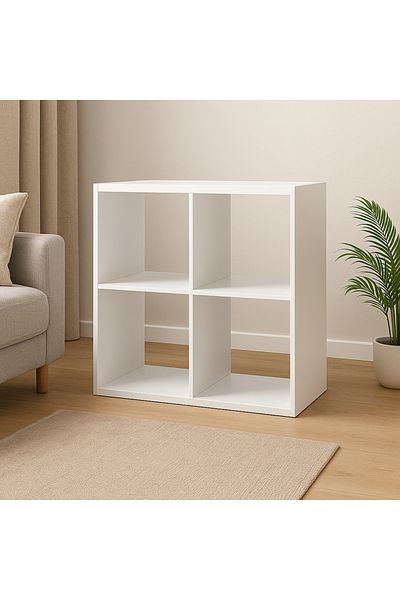 5FiveSmart 5Five Mix n'Modul bookcase, 4 compartments, chipboard, 68x32x68 cm, white