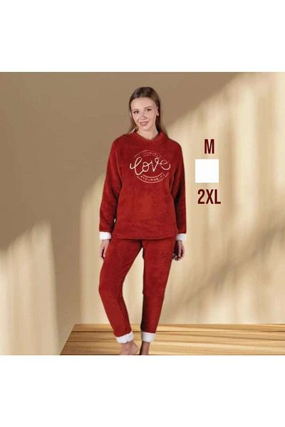 RAHAF TİCARET Winter Pajama Set