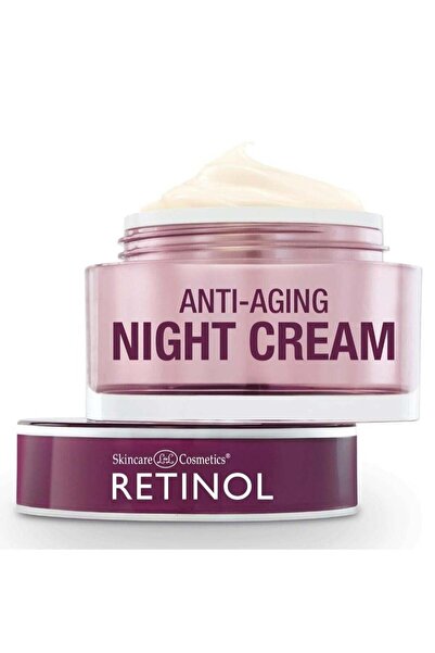 RETINOL كريم ليلي - مرطب مضاد للشيخوخة لبشرة أكثر شبابًا، 50 جم
