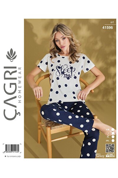 MASSİMO CALZE SET DE PIJAMĂ MILAN CU MÂINI SCURTĂ PENTRU FEMEI