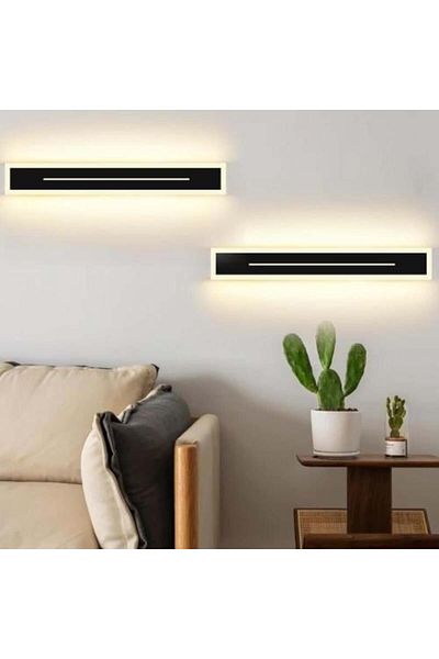 ELECTROPOWER Rectangular Outdoor LED Wall Light (Black)