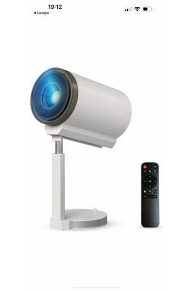 Generic جهاز عرض صغير Ts7، شاشة LCD، واي فاي، بلوتوث، 720 بكسل، 300 لومن