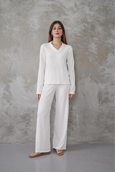 HG MODA Γυναικείο Σετ Φόρμας με Γιακά