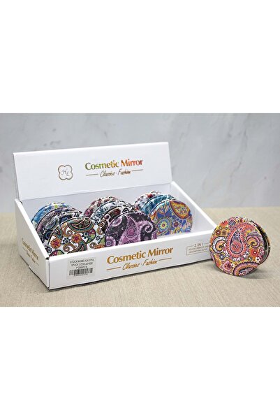 Store Taşlı El Aynası Yuvarlak İnce 7*7 Cm