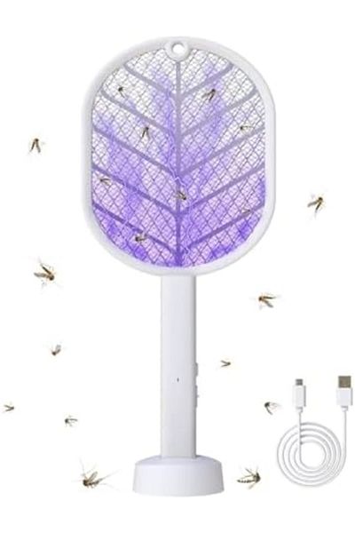 ماركة غير محددة Hywean Hsafe USB Electric Fly Swatter Rechargeable Electric Fly Swatter Electric Mosquito Swatter 27