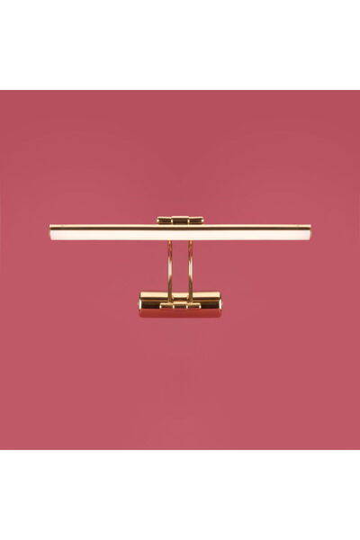 NisaLuce Nisa Luce Resim Tablo Aplik - Gold - 25x23x35 cm