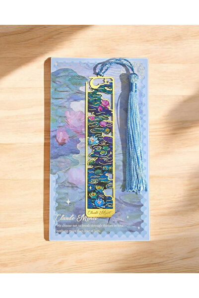 KAVİTİCARET Metal Material Table Drawing Bookmark