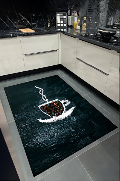 Bebişim Halı Fincanlı Mutfak Halısı