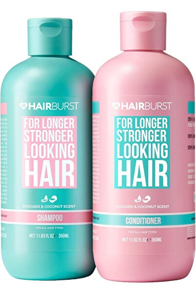 Hairburst مجموعة شامبو وبلسم هير برست - علاج نمو الشعر وزيادة كثافته خالٍ من ...