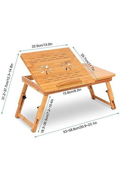 divendi-ro Bamboo laptop table - Bambus