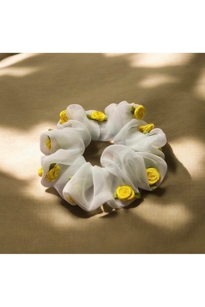 Nimet Abla Butik Elastic Fabric Bagel Buckle
