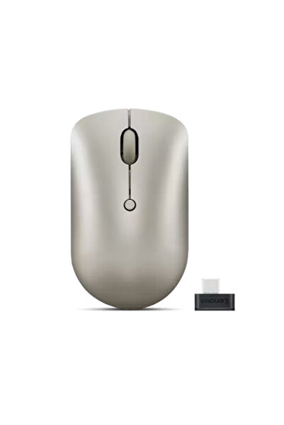 LENOVO Mouse 540, Wireless, USB-C (Crem)