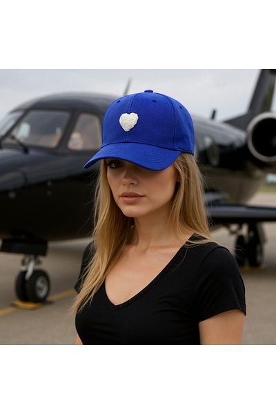 JACA Design Figure Embroidered Diameter Hat