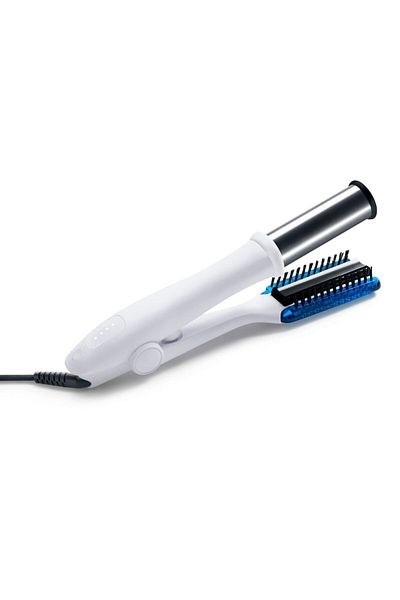In Styler InStyler Max Prime Wet To Dry 1.25" White 2-Way Professional Tourmaline Ceramic Rotating Iron