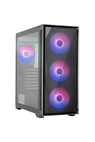 AEROCOOL Carcasa Geoflow V2, Middle Tower (Negru)