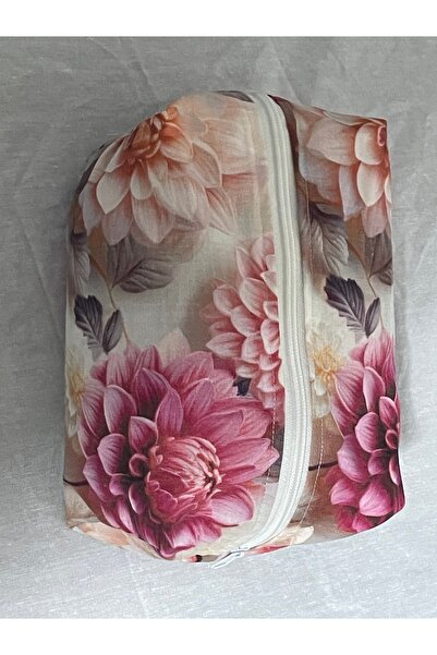 Bestway ve Diğeri حقيبة بسحاب متعددة الأغراض مع بطانة قطنية 100% – نمط زهور