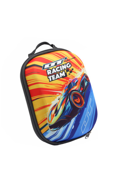 Cin DT Bisiklet Gidon Ön Çanta - Racing Team | Erkek | Renkli Desenli