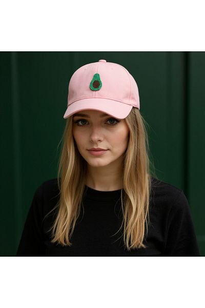 JACA Design Figure Embroidered Diameter Hat