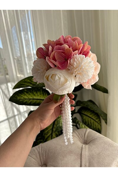 Nayino İNCİLİ GELİN ÇİÇEĞİ GELİN BUKETİ