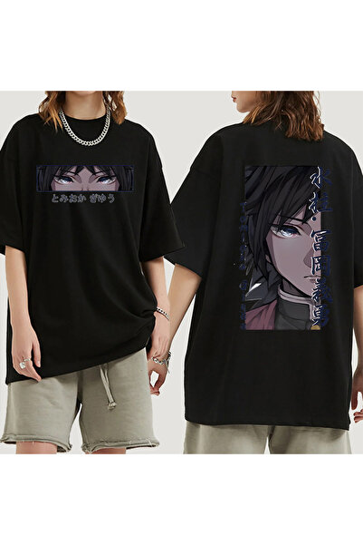 GALASHOP Japon animesi Demon Slayer Tokito Muichirou, modaya uygun yazlık tişört