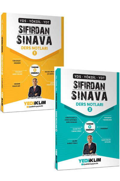 Yargı Yayınları Dr. Fatih Çömez ile YDS YÖKDİL YDT Sıfırdan Sınava Tamamı Vid...