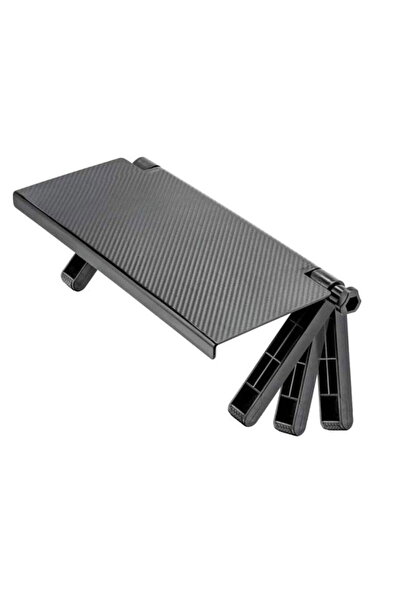 HAWIRE Polita accesorii pentru TV sau Monitor, 33 x 16 cm, Negru