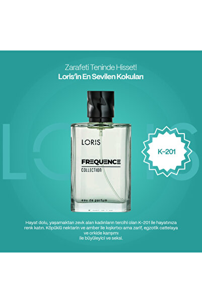 Loris K-201 Frequence Parfume Edp 50ml Çiçek&Meyve Kadın Parfüm